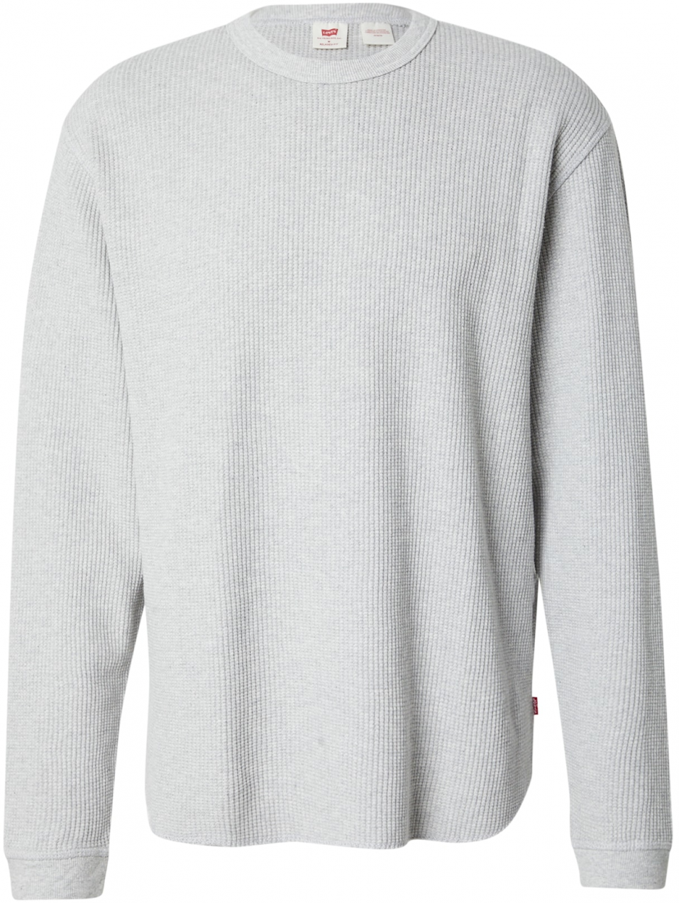LEVI'S ® Sveter 'Long Sleeve Relaxed Thermal Tee'  sivá melírovaná