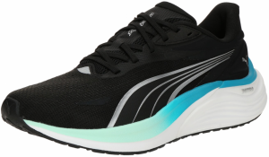 PUMA Bežecká obuv 'Electrify Nitro 4'  čierna / strieborná