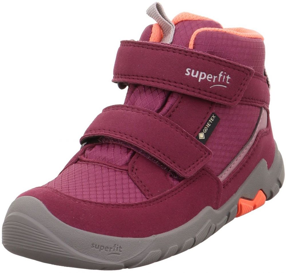 SUPERFIT Tenisky 'TRACE'  vínovo červená