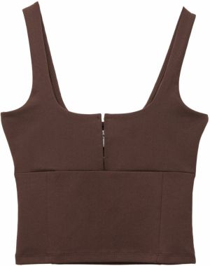 Pull&Bear Top  hnedá