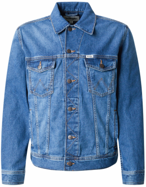 WRANGLER Prechodná bunda  modrá denim