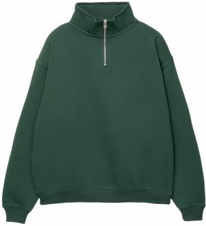 Pull&Bear Mikina  tmavozelená