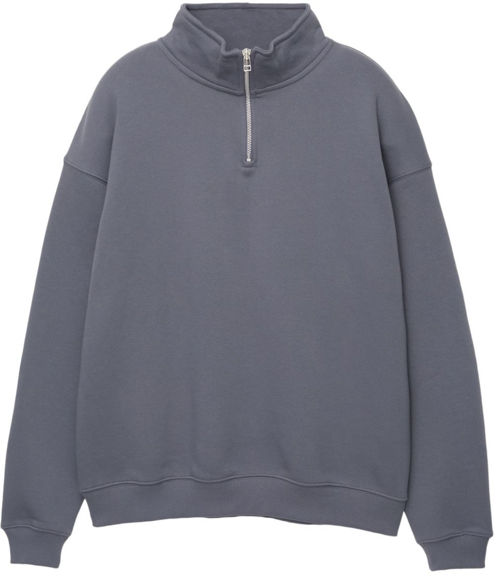 Pull&Bear Mikina  dymovo modrá