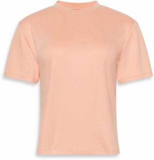 Calvin Klein Tričko  pastelovo oranžová