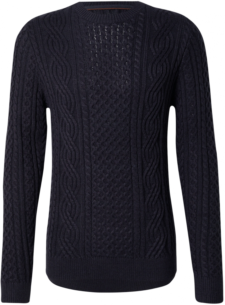 JACK & JONES Sveter 'JPRBLUSEAN'  tmavomodrá