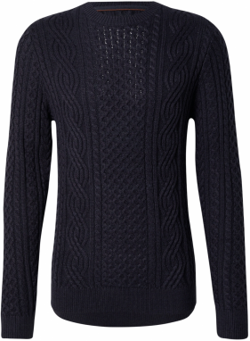 JACK & JONES Sveter 'JPRBLUSEAN'  tmavomodrá