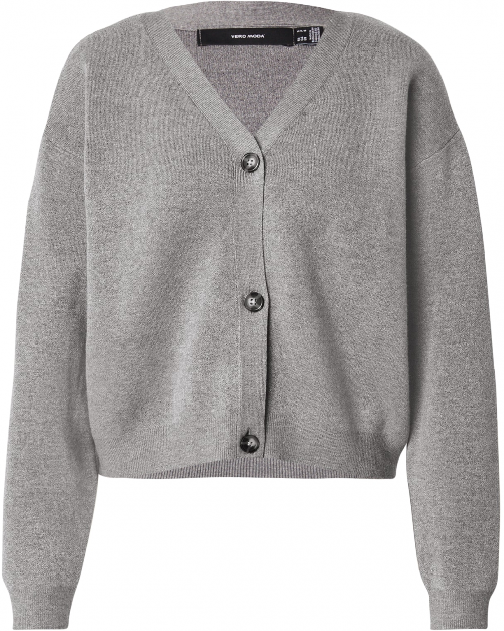 VERO MODA Kardigán 'VMSABA'  sivá melírovaná