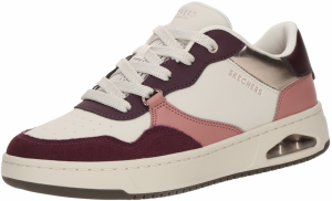 SKECHERS Nízke tenisky 'UNO CTL'  zlatá / cyklaménová / eozín / biela