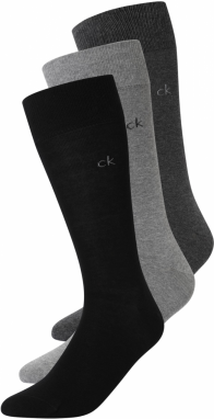 Calvin Klein Underwear Ponožky  tmavosivá / sivá melírovaná / čierna