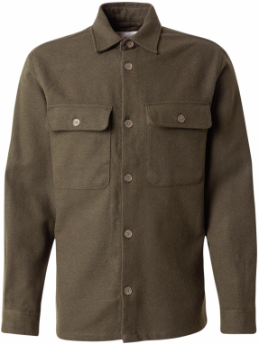 JACK & JONES Košeľa 'JPRRAYLE'  olivová