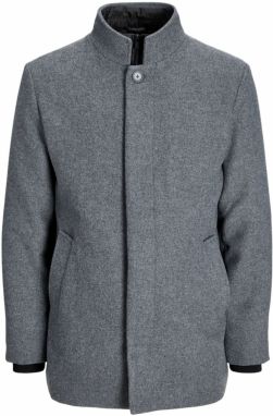 JACK & JONES Prechodný kabát 'JWHDUANE '  sivá melírovaná