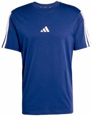 ADIDAS SPORTSWEAR Funkčné tričko 'Essentials 3'  tmavomodrá / biela