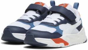 PUMA Tenisky  tmavomodrá / tmavooranžová / biela