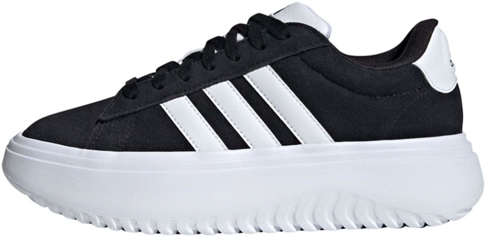 ADIDAS SPORTSWEAR Nízke tenisky 'Grand Court'  čierna / biela