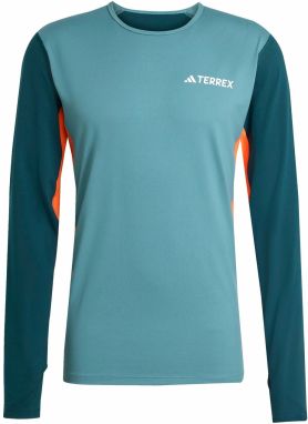 ADIDAS TERREX Funkčné tričko  smaragdová / mätová / oranžová / biela
