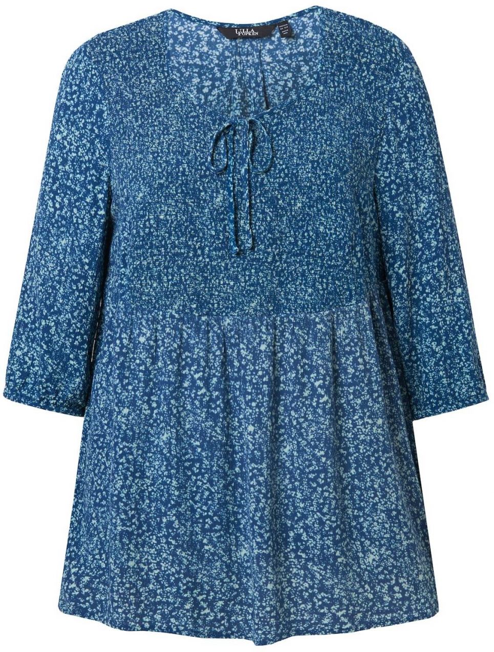 Ulla Popken Blúzka  svetlomodrá / tmavomodrá
