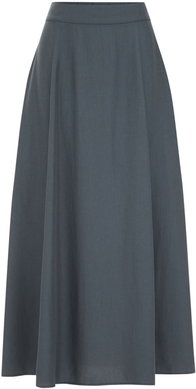 WE Fashion Sukňa  tmavosivá