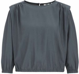 WE Fashion Blúzka  tmavosivá