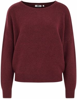 WE Fashion Sveter  burgundská