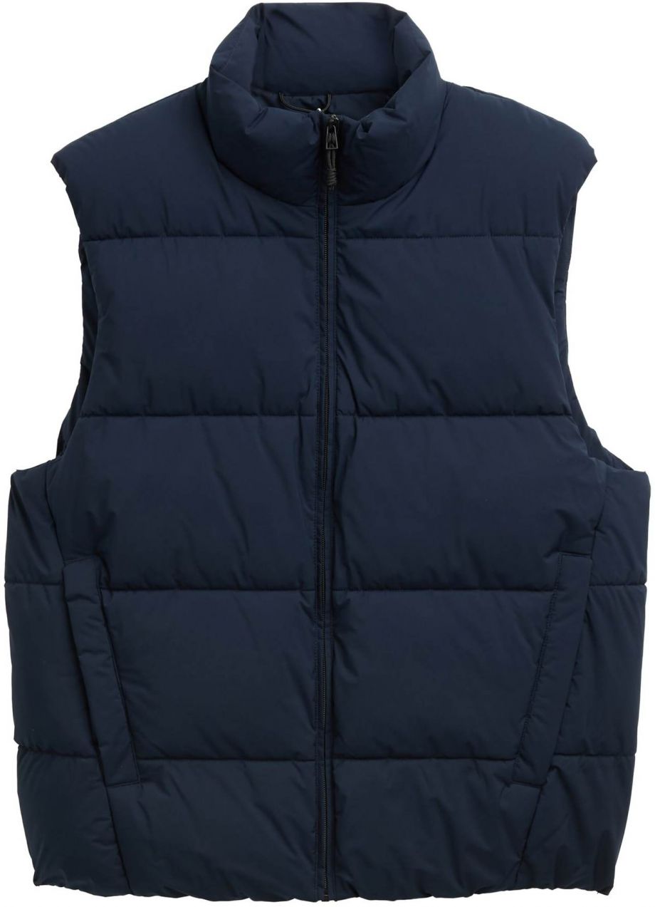 TOM TAILOR DENIM Vesta  tmavomodrá