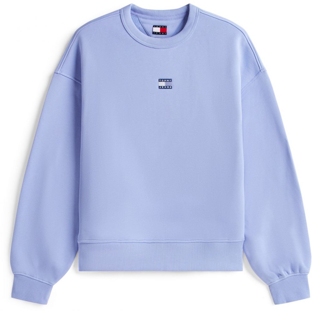 Tommy Jeans Mikina  námornícka modrá / svetlomodrá