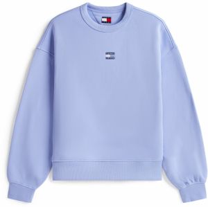 Tommy Jeans Mikina  námornícka modrá / svetlomodrá