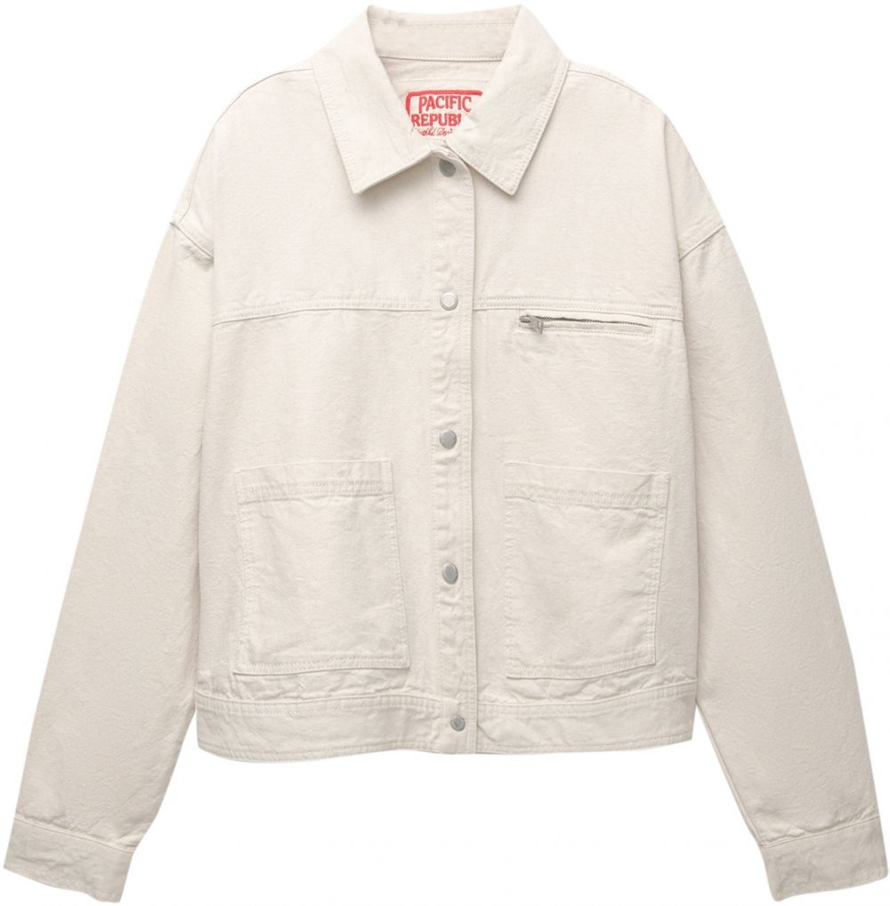 Pull&Bear Prechodná bunda  piesková
