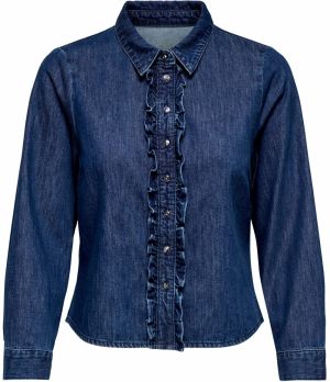 ONLY Blúzka 'ONLKaya'  modrá denim