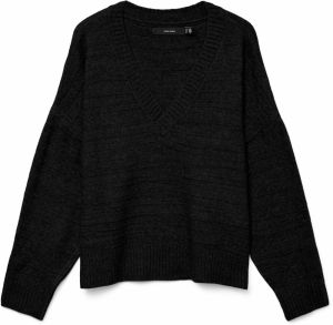 VERO MODA Sveter 'VMBOOM'  čierna
