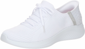 SKECHERS Nízke tenisky 'Ultra Flex 3.0'  sivá / biela