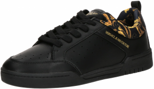 Versace Jeans Couture Nízke tenisky 'BROOKLYN'  hnedá / žltá / čierna
