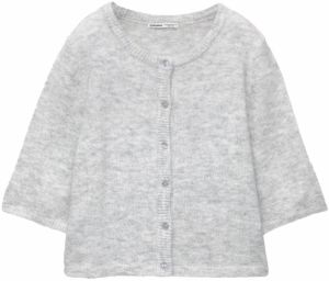 Pull&Bear Kardigán  sivá melírovaná