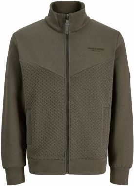 JACK & JONES Tepláková bunda 'JPRBLUFRANKIE'  olivová