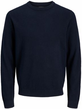 JACK & JONES Sveter 'JJEPERFECT'  tmavomodrá