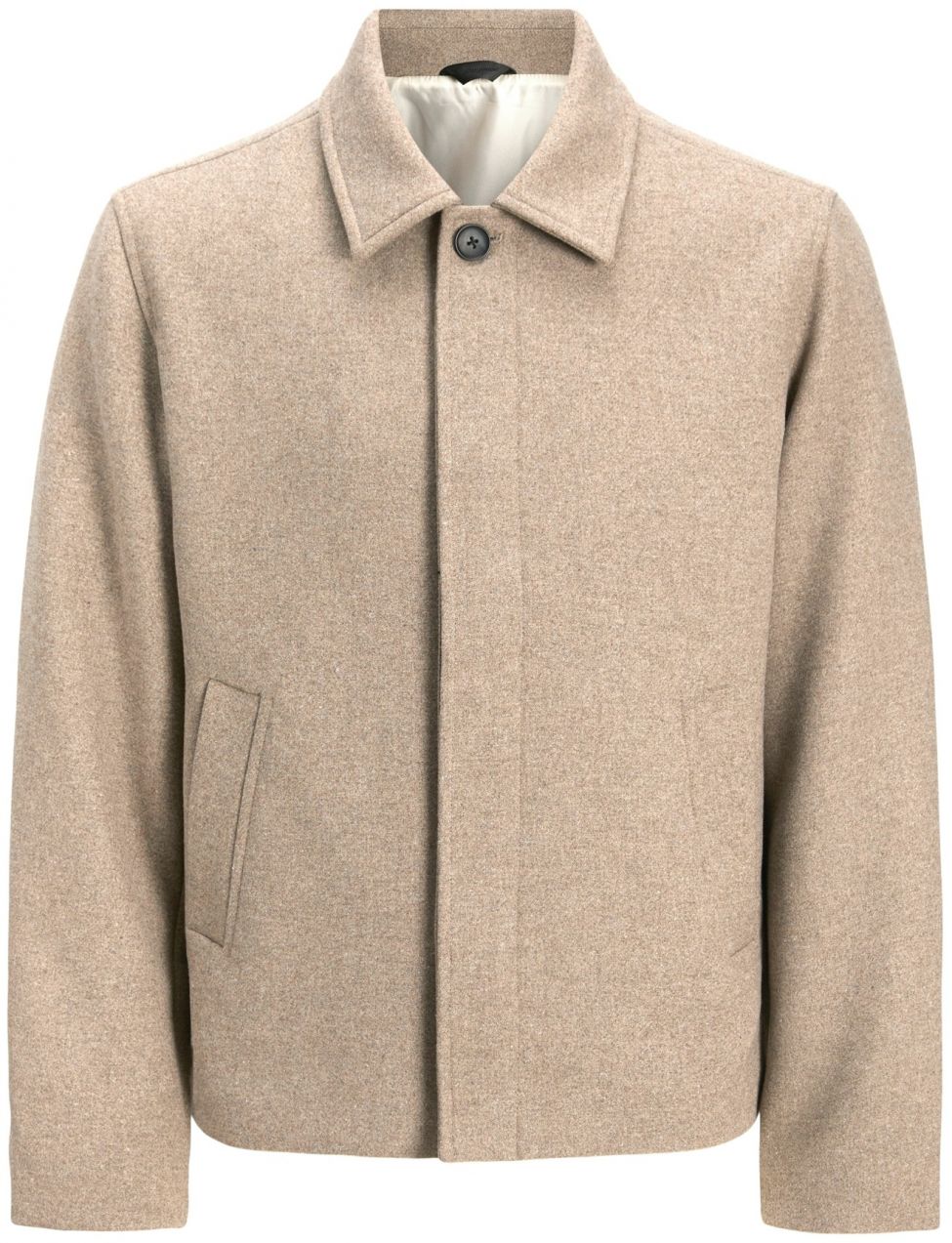 JACK & JONES Prechodná bunda 'JJEHARRIS'  sivobéžová
