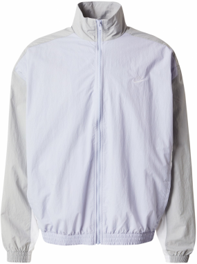 Nike Sportswear Prechodná bunda 'CLUB'  pastelovo modrá / svetlosivá