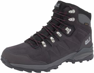 JACK WOLFSKIN Nízke čižmy 'Refugio'  čierna