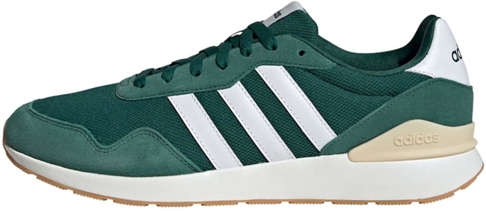 ADIDAS SPORTSWEAR Nízke tenisky 'Run 60s 4.0'  smaragdová / biela