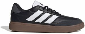 ADIDAS SPORTSWEAR Nízke tenisky 'Courtblock'  čierna / biela