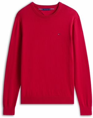 TOMMY HILFIGER Sveter 'Essential'  červená