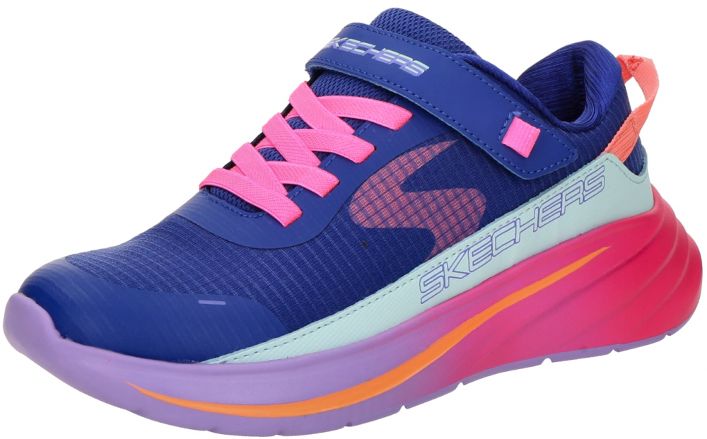 SKECHERS Tenisky 'Wave 92'  námornícka modrá / pastelovo modrá / lososová / ružová