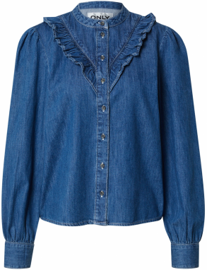 ONLY Blúzka 'ONLDasha-Sevigny'  modrá denim