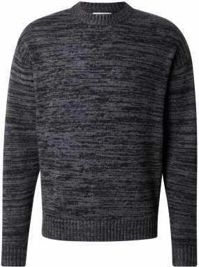 JACK & JONES Sveter 'JJSoho Ollie'  sivá / čierna