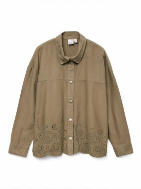 VERO MODA Prechodná bunda 'VMHITTA'  kaki