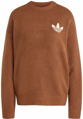 ADIDAS ORIGINALS Sveter 'Athletic Dept'  hnedá / biela