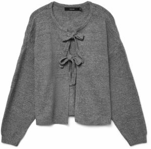 VERO MODA Kardigán 'VMBOOM'  sivá melírovaná