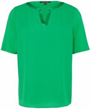 COMMA Tričko  smaragdová