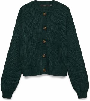 VERO MODA Kardigán 'VMLea'  jedľová
