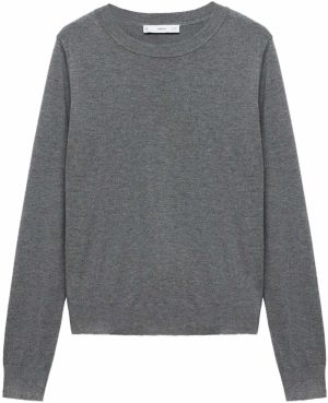MANGO Sveter 'Lucca'  sivá