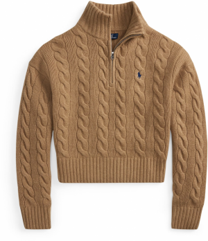 Polo Ralph Lauren Sveter  farba ťavej srsti
